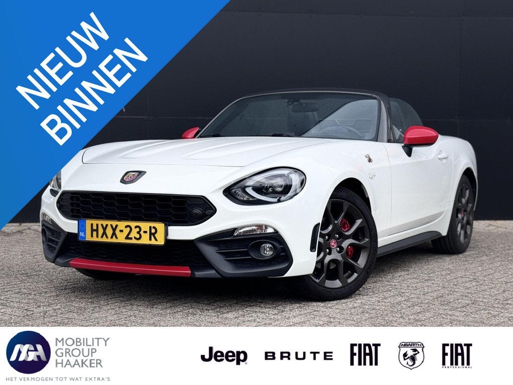 Abarth 124 Spider 1.4 MultiAir Turbo Abarth | Navigatie | St, Auto's, Abarth, Automaat, Gebruikt, Euro 6, 4 cilinders