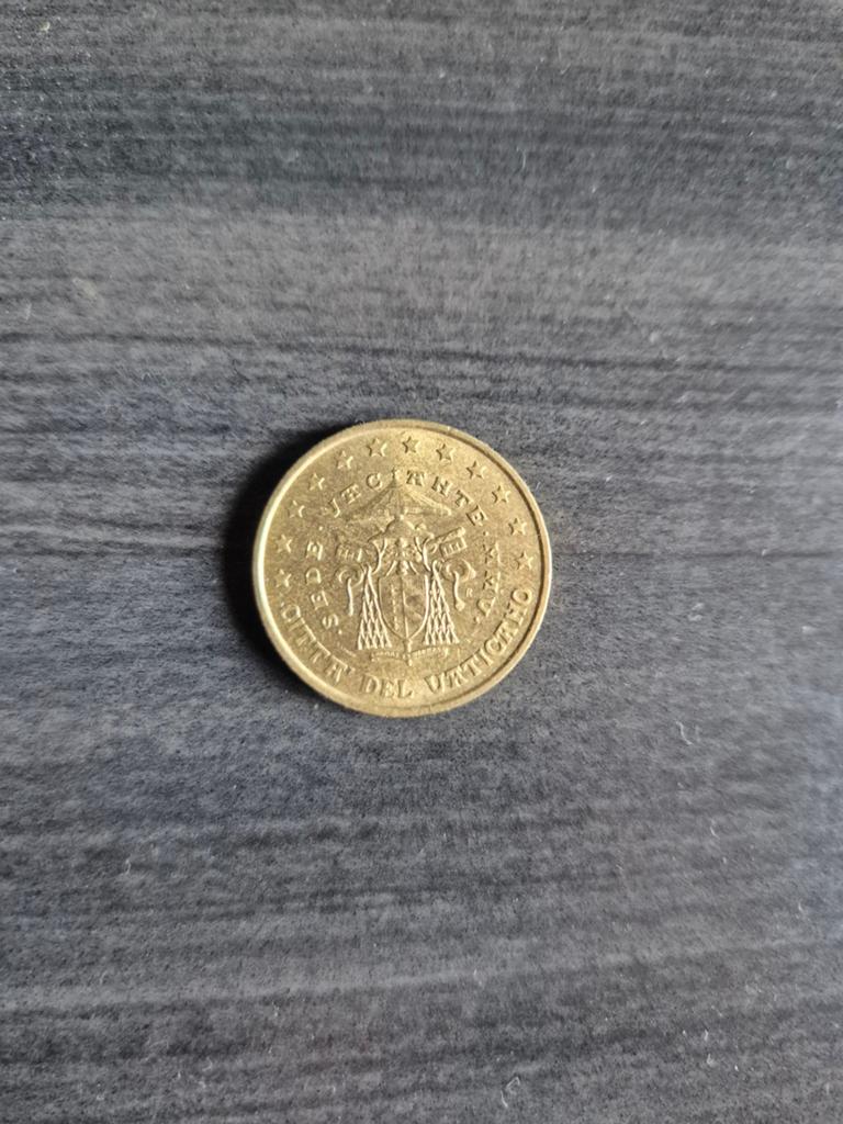 Vaticaanstad 50 cent munt 2005, Ophalen of Verzenden, Vaticaanstad, 50 cent, Losse munt