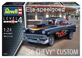 Revell I : 24 Chevy Customs ( 1956 ) NR 7663 modelbouw auto, Auto, Revell, Groter dan 1:32, Nieuw