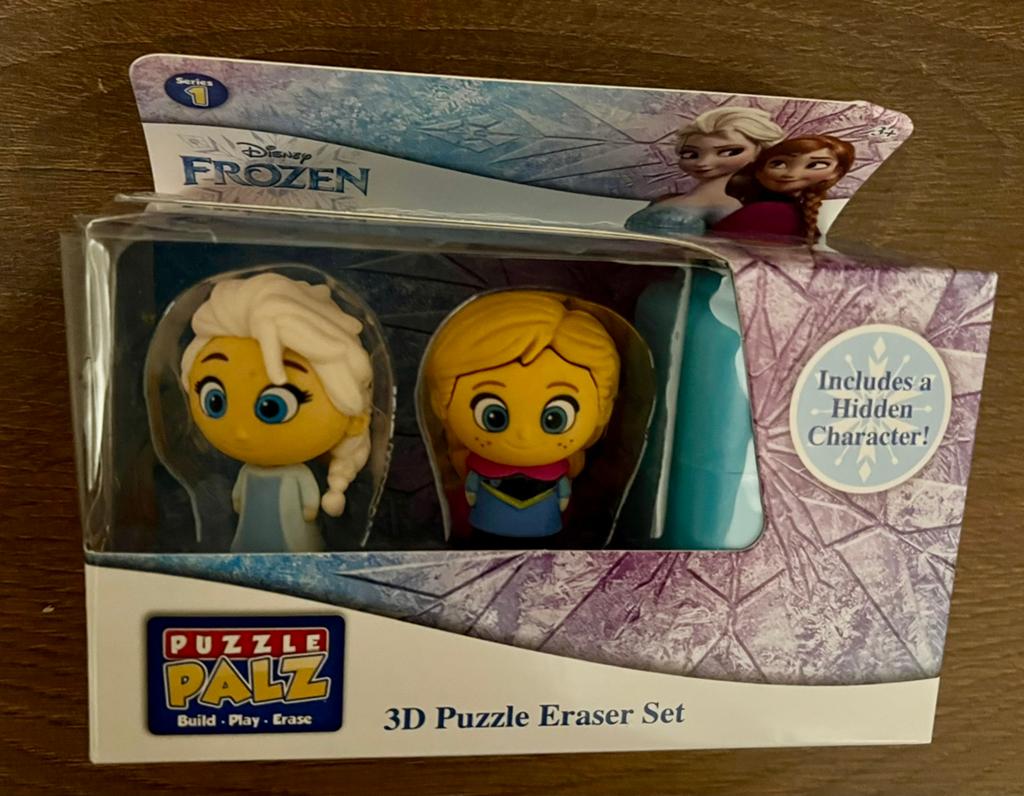 Nieuw! Frozen 3D puzzel gum set te koop, Kinderen en Baby's, Speelgoed | Educatief en Creatief, Ophalen of Verzenden, Nieuw