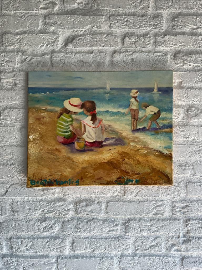 Beatrix Koning, “Strand”., Ophalen