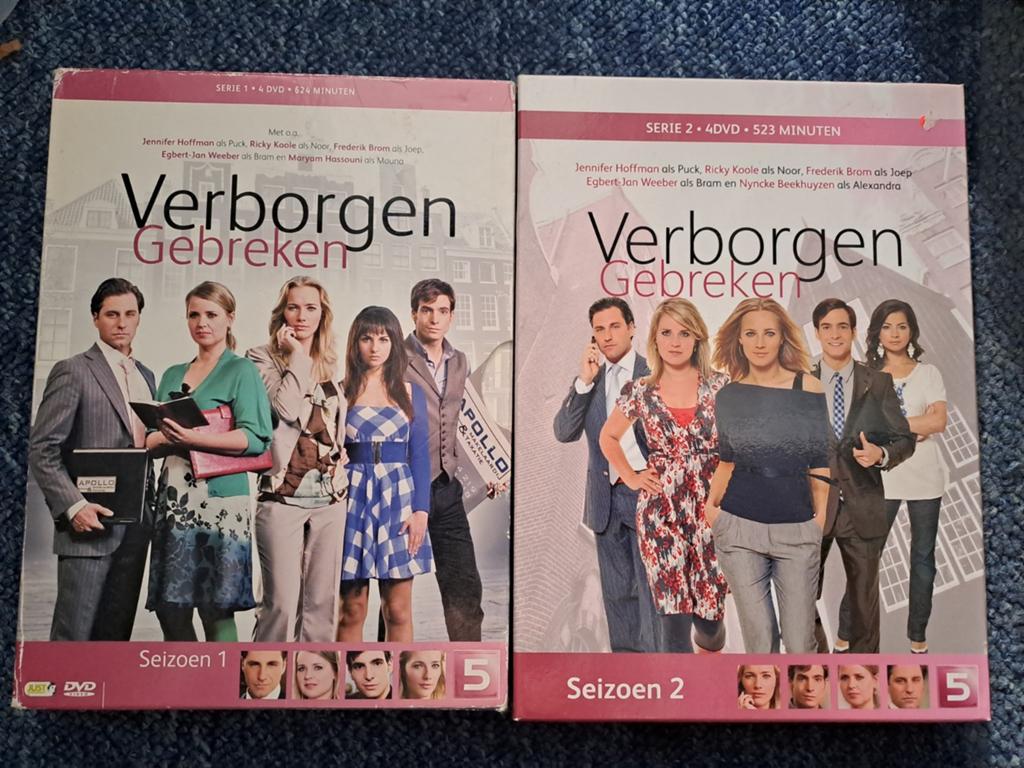 Verborgen gebreken - seizoen 1&2 (dvd), Ophalen of Verzenden, Zo goed als nieuw