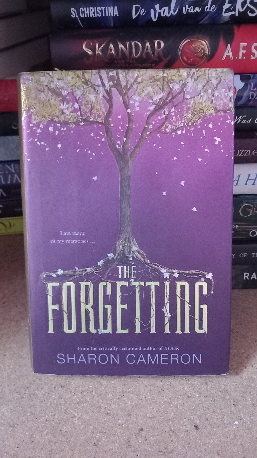 The Forgetting - Sharon Cameron (Gesigneerd), Boeken, Taal | Engels, Ophalen of Verzenden, Zo goed als nieuw, Sharon Cameron