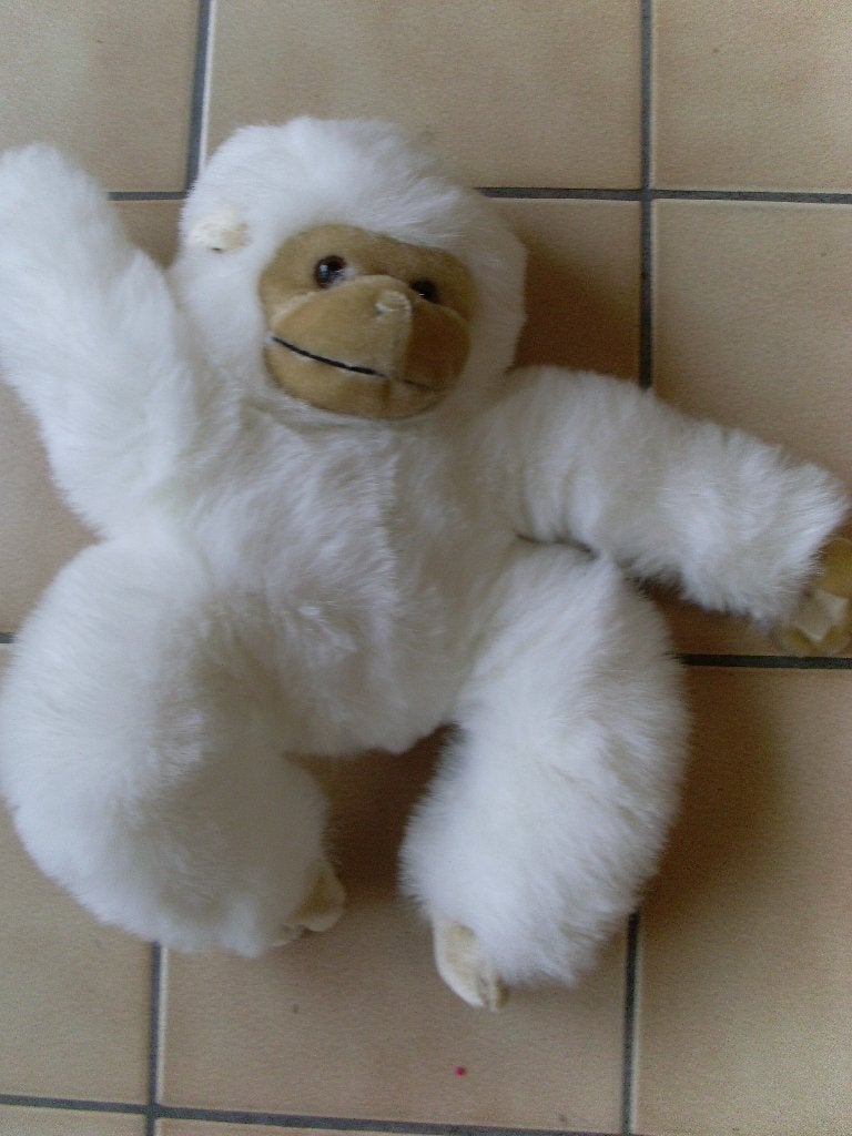 Knuffelaap Nicotoy, Overige karakters, Ophalen of Verzenden, Zo goed als nieuw, Middelgroot (20 tot 80 cm)