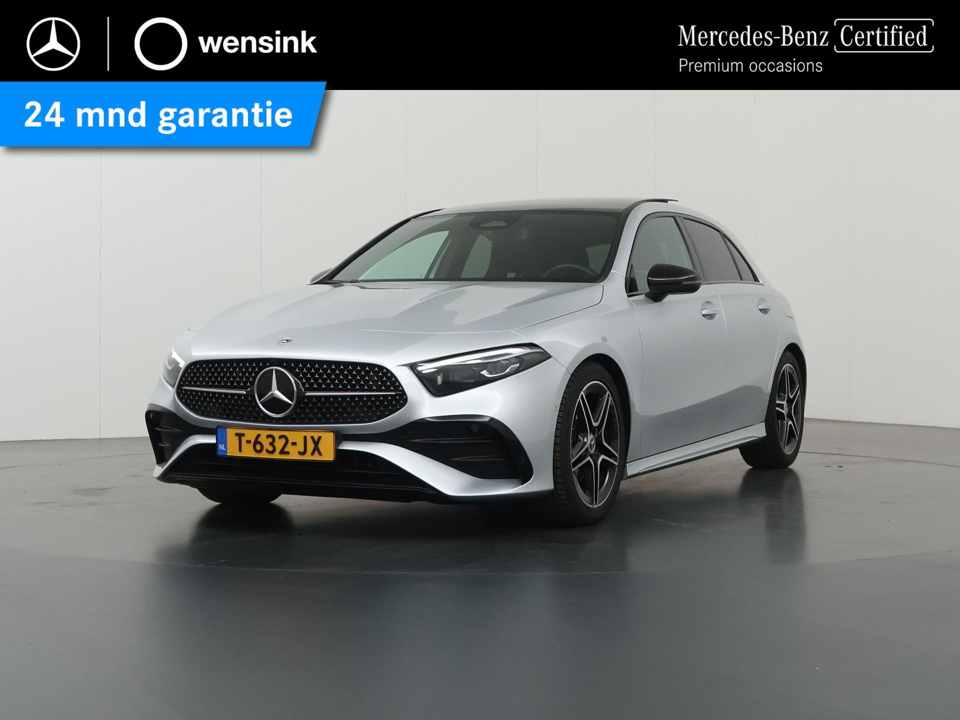 Mercedes-Benz A-klasse 180 AMG Line | Night pakket | Panoram, Auto's, Mercedes-Benz, Dealer onderhouden, 136 pk, Gebruikt, 4 cilinders