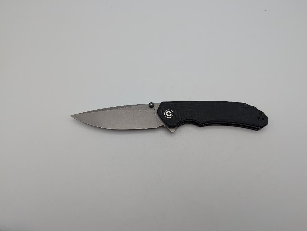 Civivi Brazen Drop Point Black G10, Caravans en Kamperen, Kampeergereedschap, Ophalen of Verzenden, Zo goed als nieuw