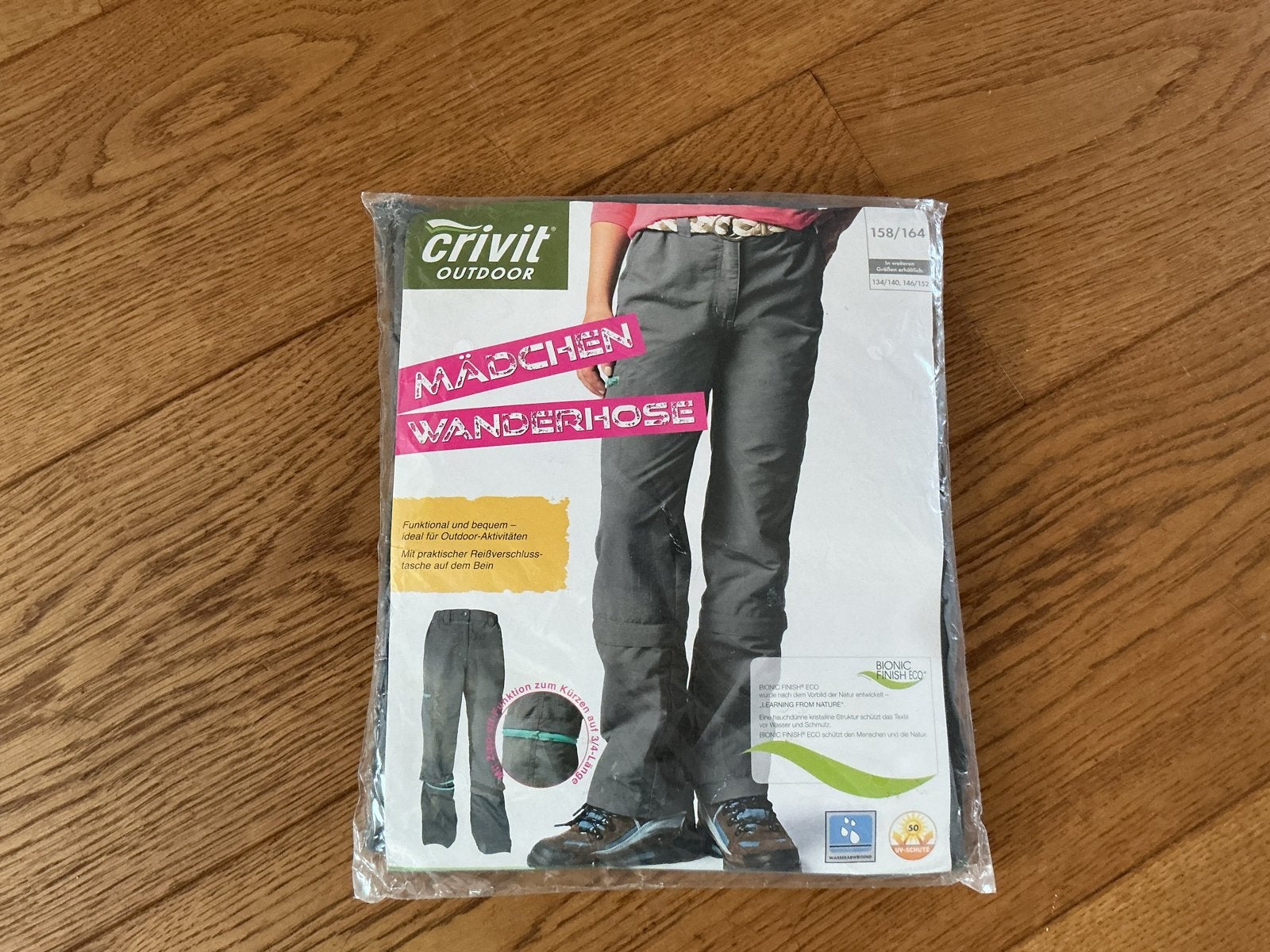 Crivit Outdoor Meisjes Wandelbroek - Nieuw, Ophalen of Verzenden, Nieuw, Meisje
