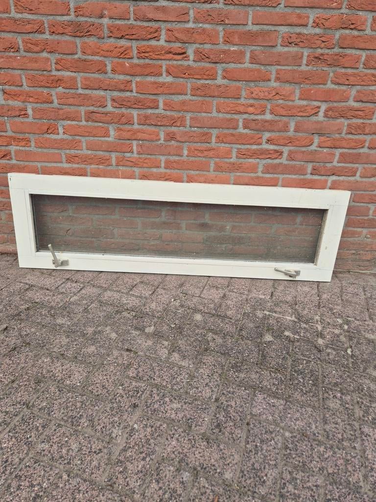 Ramen, Doe-het-zelf en Verbouw, Kozijnen en Schuifpuien, Raamkozijn, 75 tot 150 cm, Hout, Ophalen