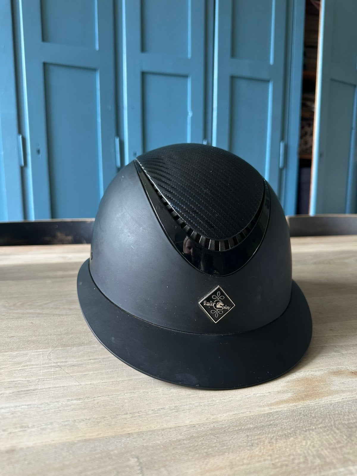 Fairplay cap, Dieren en Toebehoren, Paardrijkleding, Gebruikt, Dressuur, Overige merken, Ophalen of Verzenden