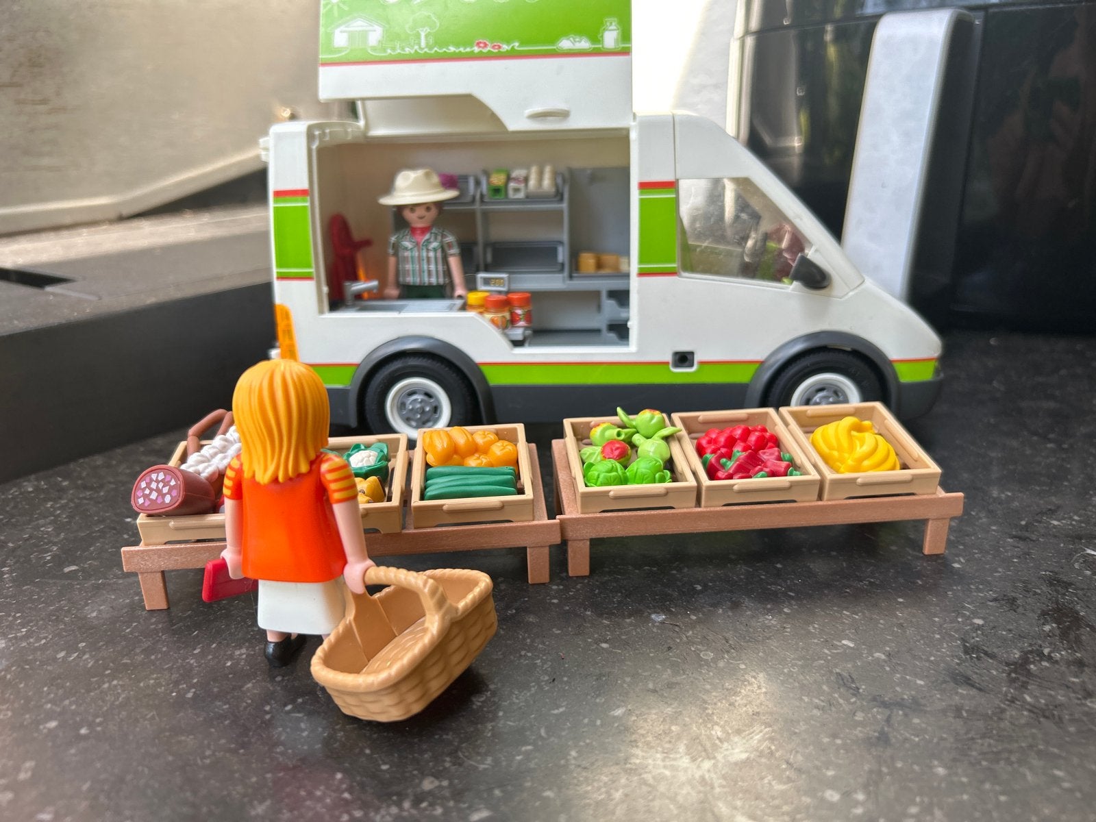 Playmobil Country Mobiele Marktwagen Set 70134, Ophalen of Verzenden, Gebruikt