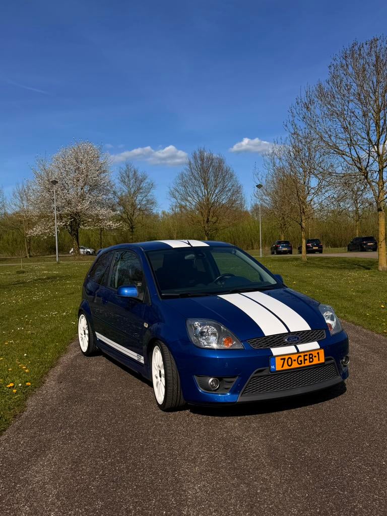 Ford Fiësta 2.0 16V ST 3DR 2008 Blauw, Voorwielaandrijving, 4 cilinders, Blauw, Handgeschakeld
