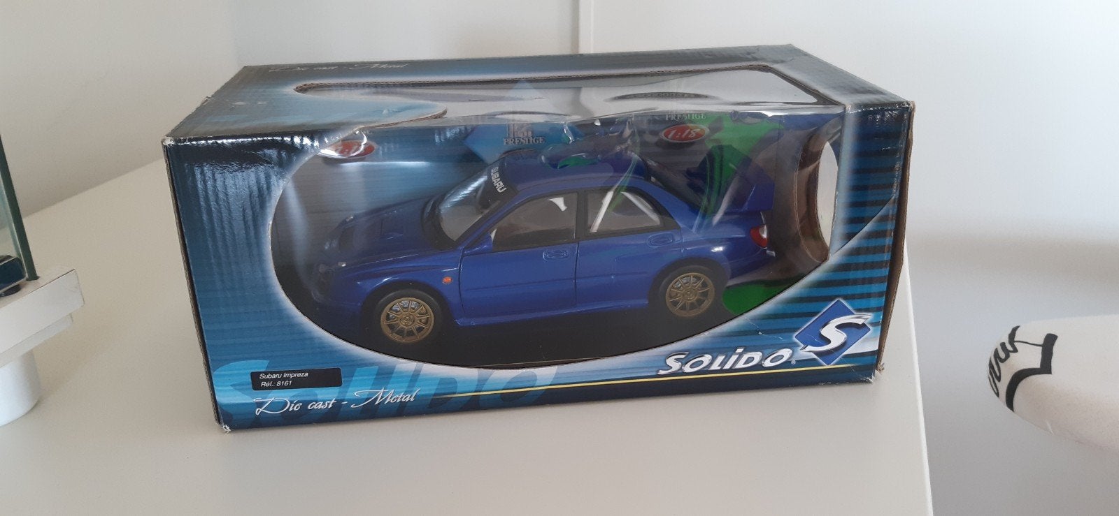 Subaru impreza wrc plain body solido 1:18, Hobby en Vrije tijd, Modelauto's | 1:18, Ophalen of Verzenden, Zo goed als nieuw, Solido