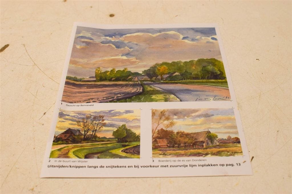 Het drentse landschap tekenend 45038, Ophalen of Verzenden, Gelezen
