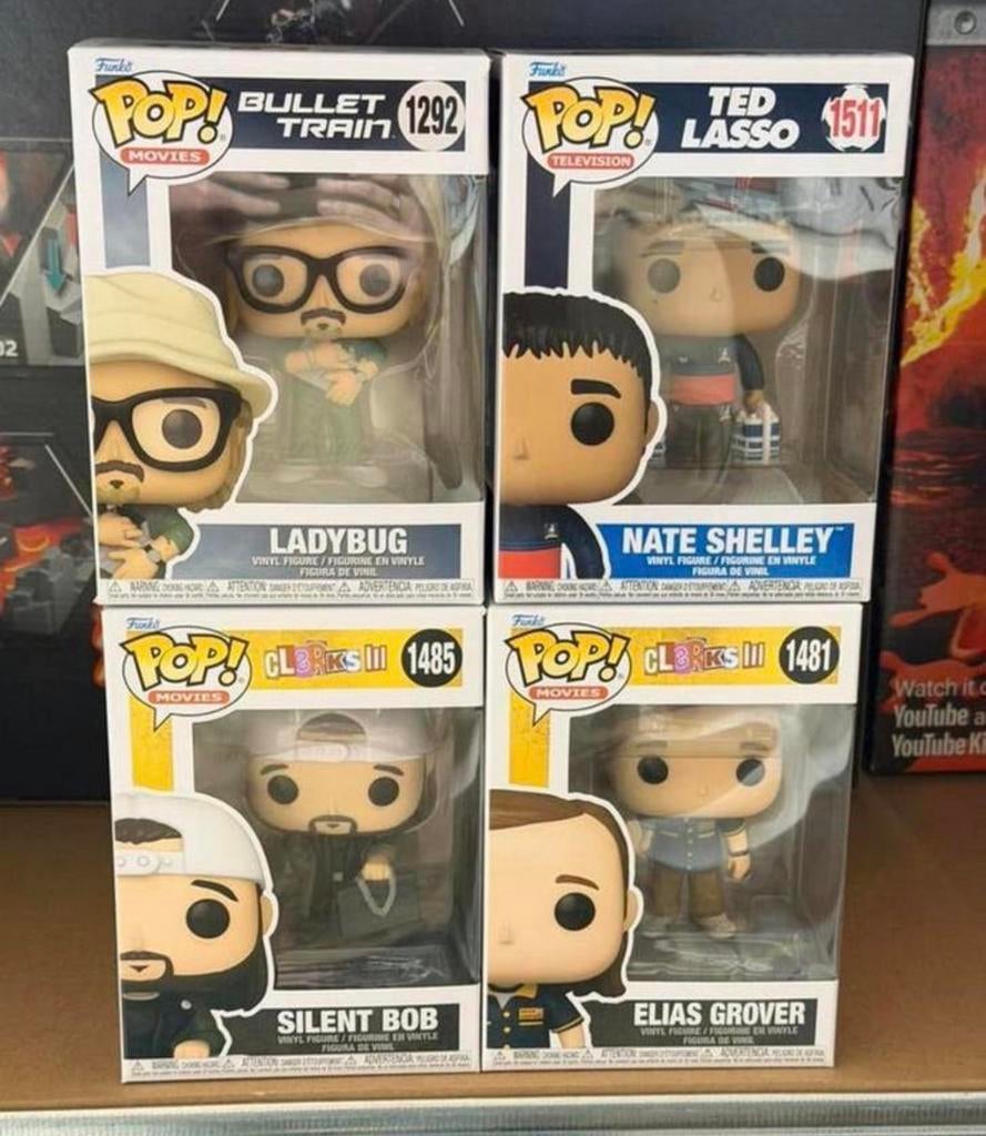 Funko POP - Pop! Poppen Clerks III Ted Lasso Bullet Train, Nieuw, Ophalen of Verzenden, H, H