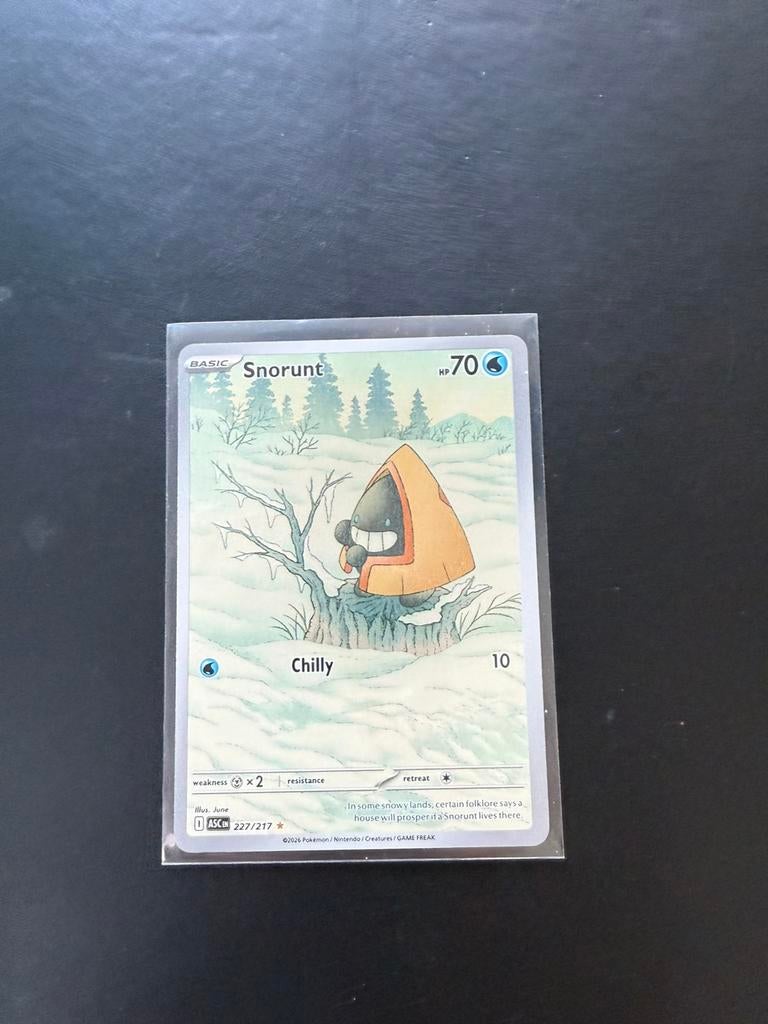 Snorunt IR 227/217 Ascended Heroes, Ophalen of Verzenden, Zo goed als nieuw