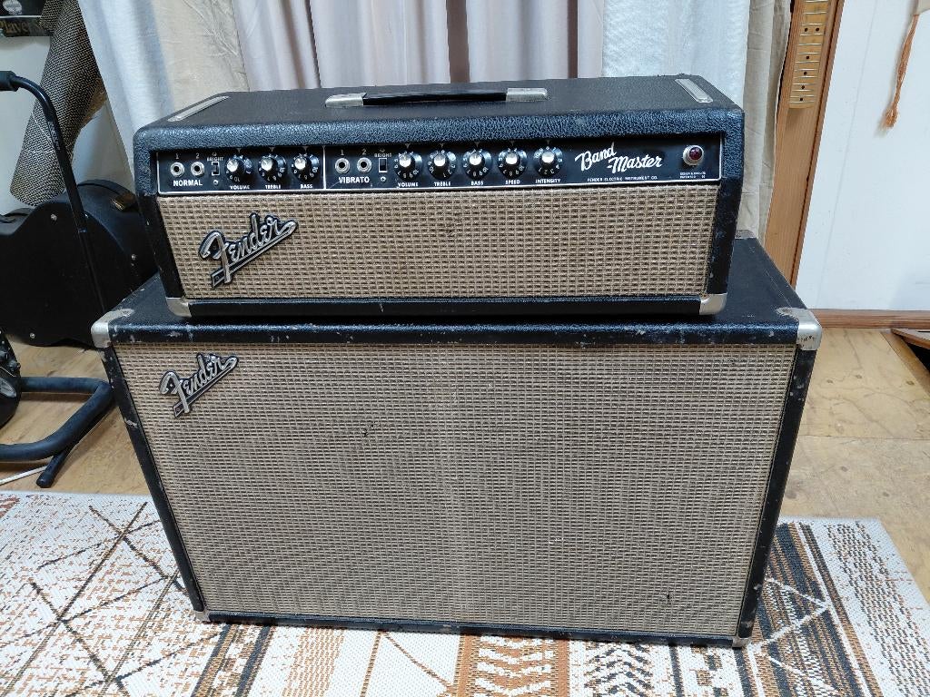 "Te koop: Originele Fender Bandmaster Blackface 1965, Muziek en Instrumenten, Versterkers | Bas en Gitaar, Gebruikt, Gitaar, Minder dan 50 watt