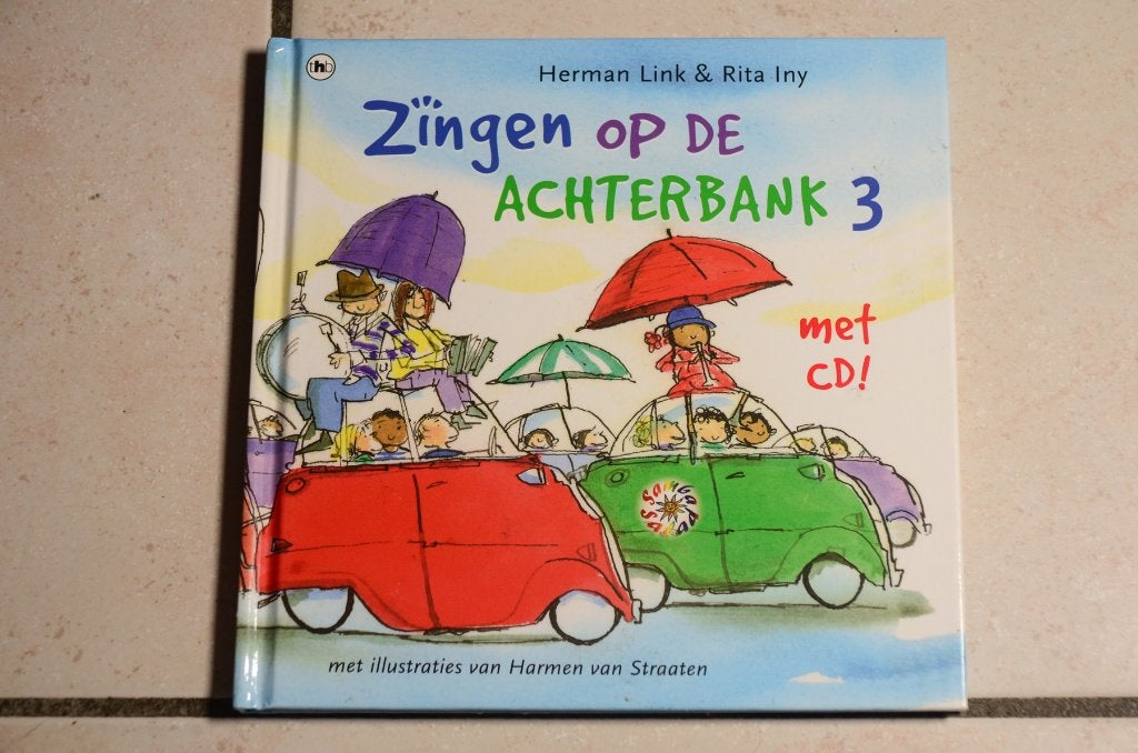 Zingen op de achterbank 3 / Herman Link & Rita Iny met CD, Ophalen of Verzenden, Zo goed als nieuw, Fictie algemeen