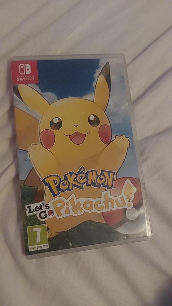 Pokemon lets go pikachu, 1 speler, Zo goed als nieuw, Vanaf 7 jaar, Ophalen