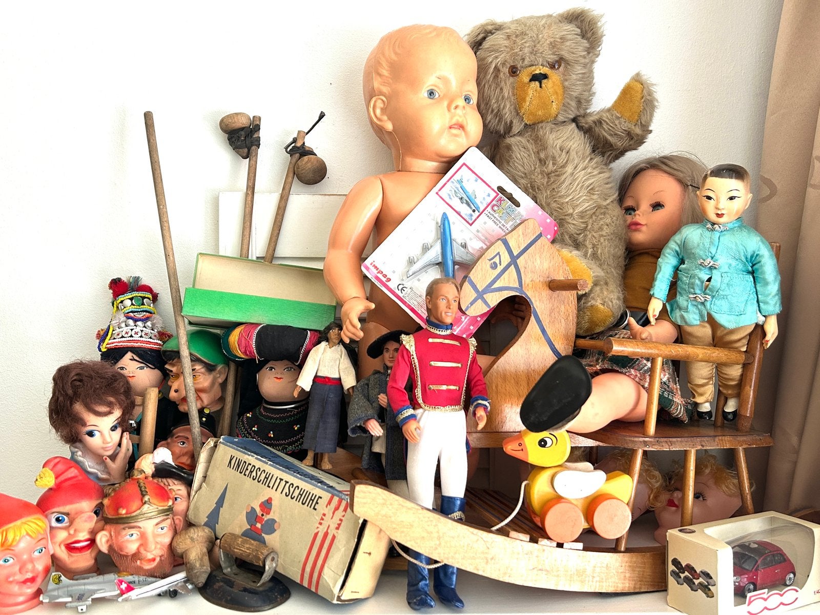 Kavel vintage speelgoed rommelmarkt vlooienmarkt OPHALEN, Ophalen