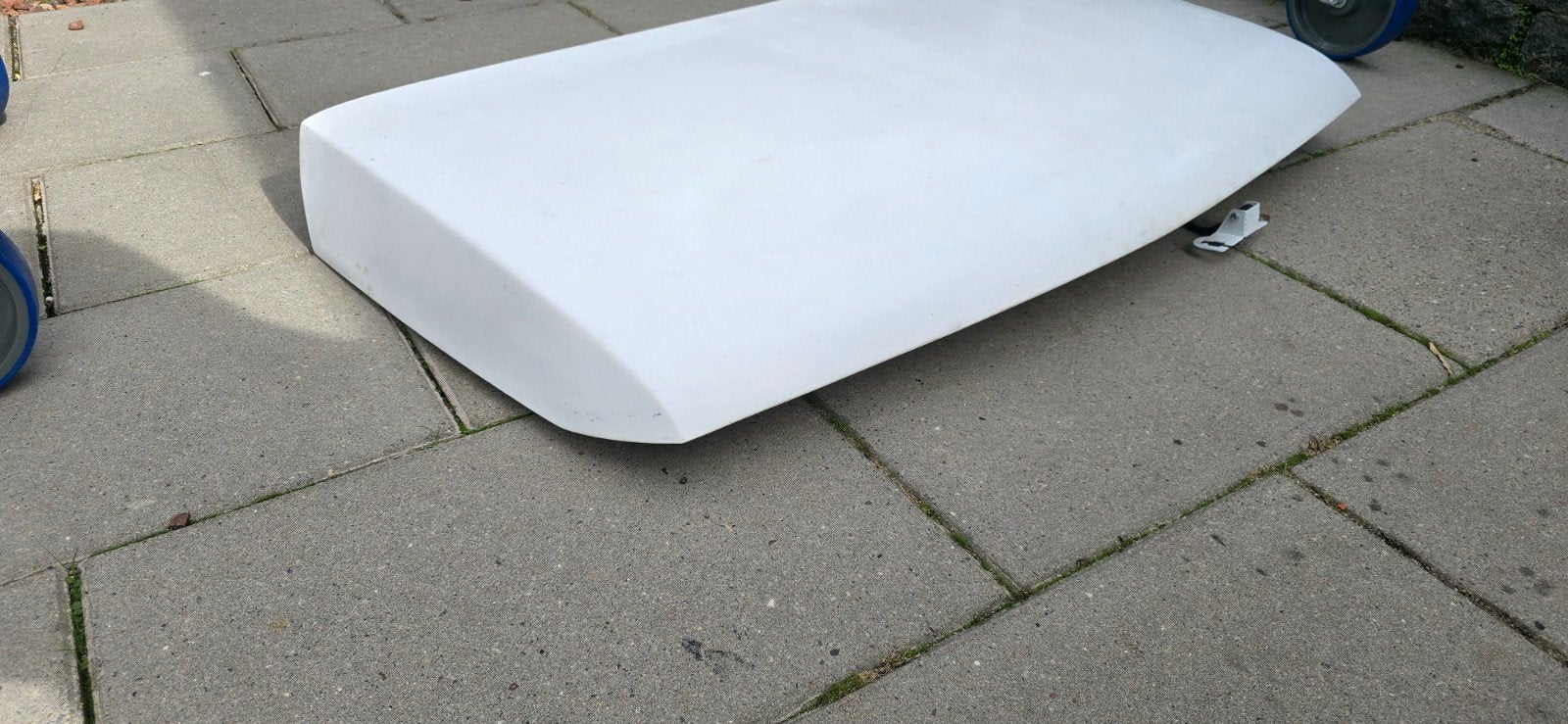 Fiat 126 Kofferdeksel / Motorkap van polyester, Ophalen, Gebruikt, Achter, Fiat