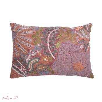 Imbarro Sierkussen - Meerkleurig met bloemenprint, Meerkleurig, Ophalen of Verzenden, Sierkussen, Imbarro