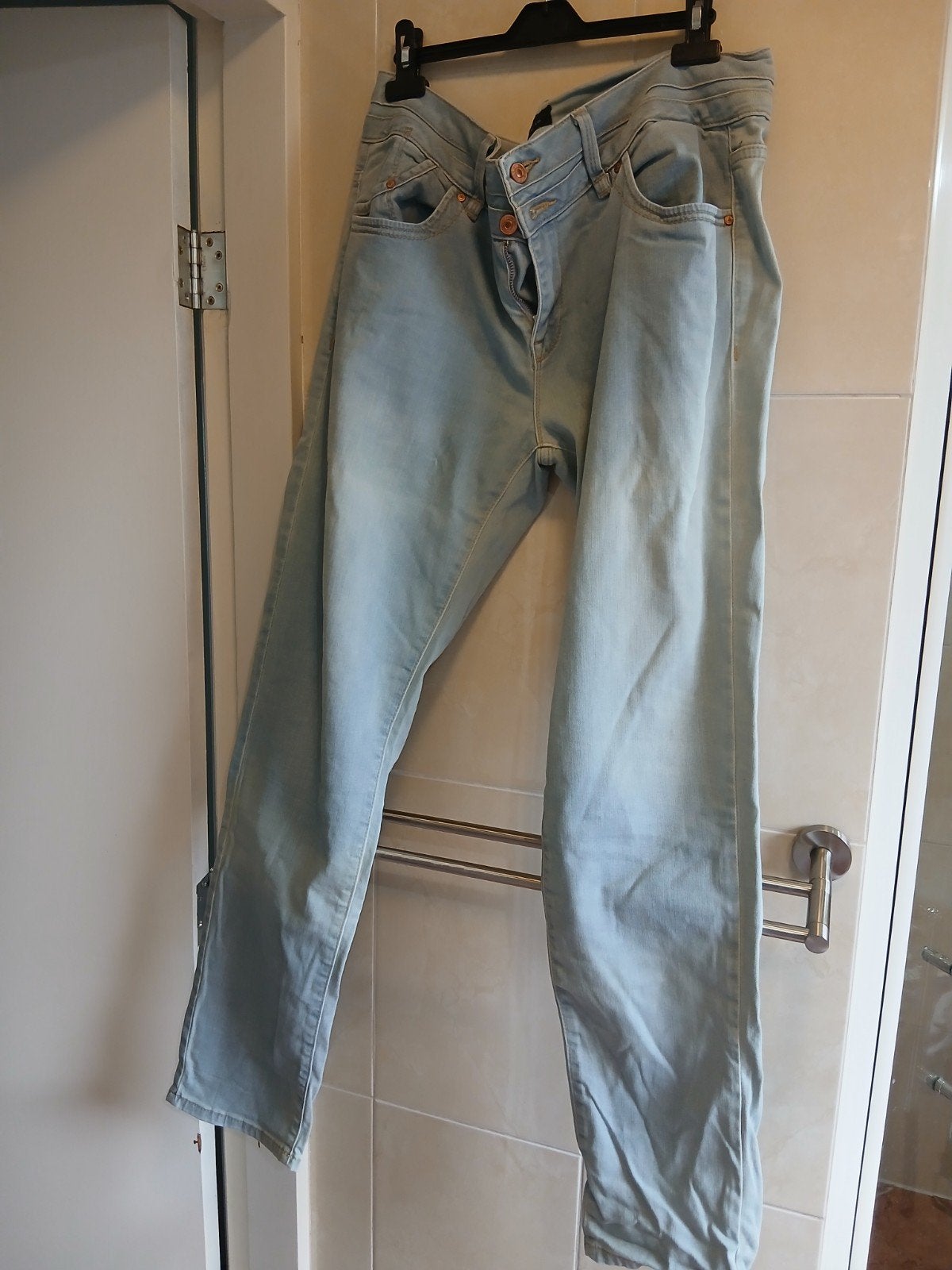 Spijkerbroek LTB, lichte wassing, maat 34/30, Blauw, Ophalen of Verzenden, Zo goed als nieuw, LTB