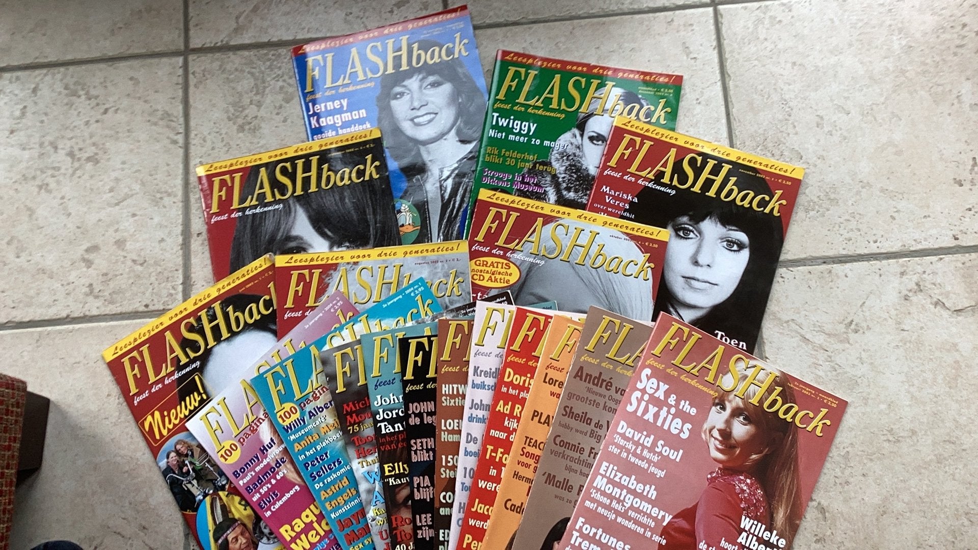 Tijdschriften FLASHback, Ophalen of Verzenden, Zo goed als nieuw, Muziek, Film of Tv