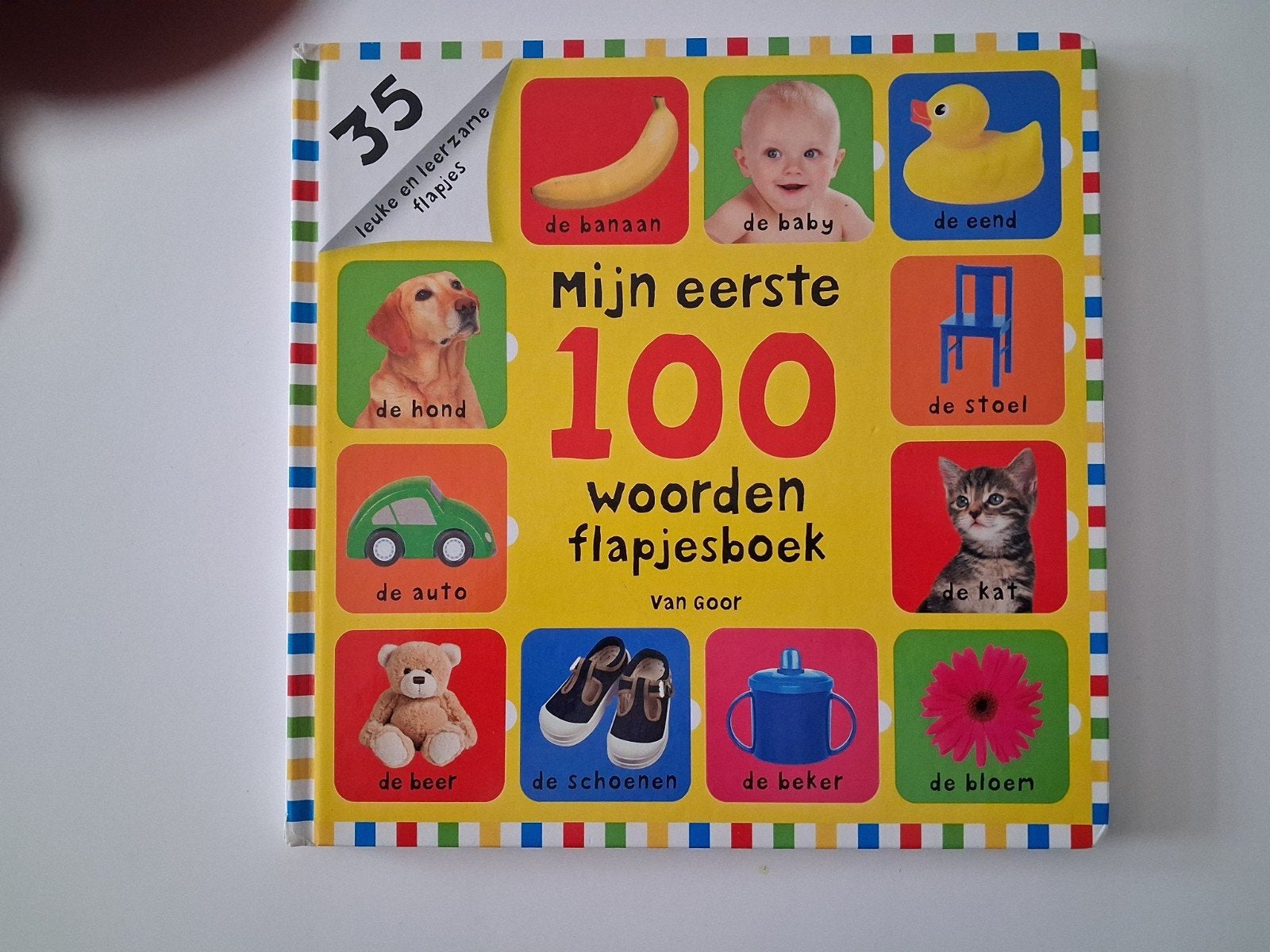 Mijn eerste 100 woorden flappjesboek - Van Goor, Boeken, Ophalen of Verzenden