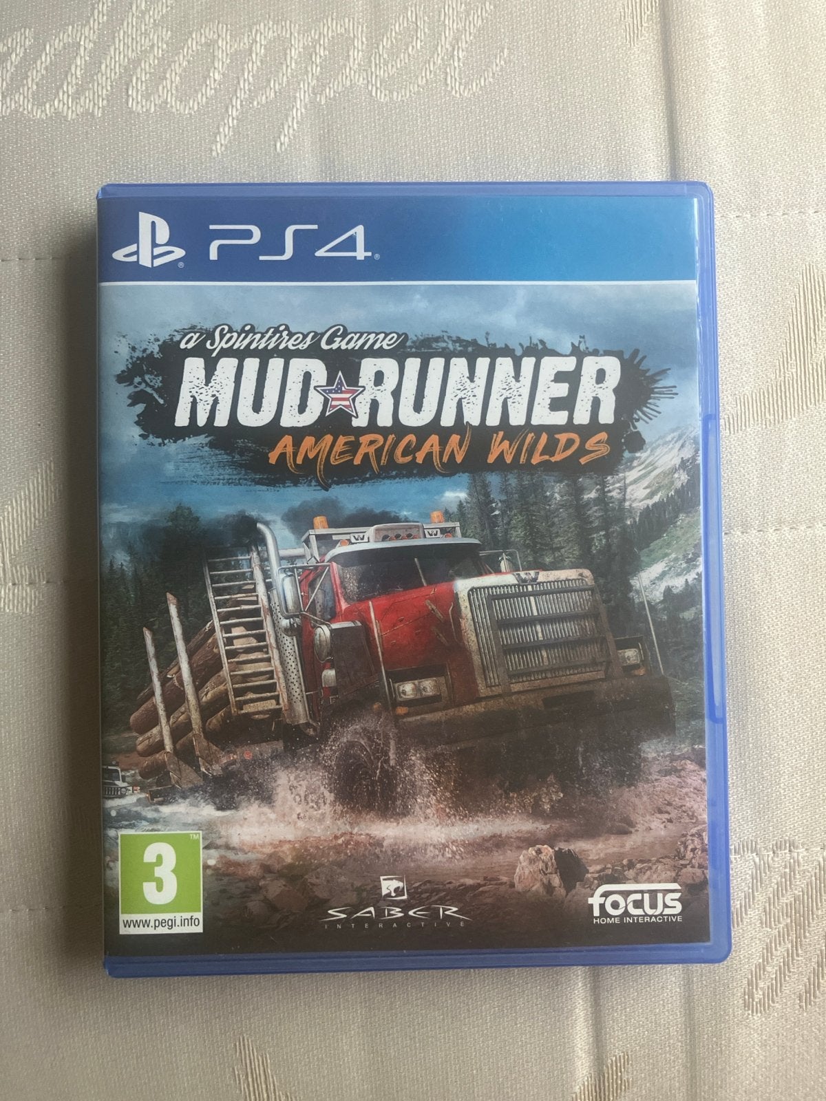 MudRunner American Wilds PS4 - Off-road Simulatie Game, Ophalen, Online, Zo goed als nieuw, Simulatie