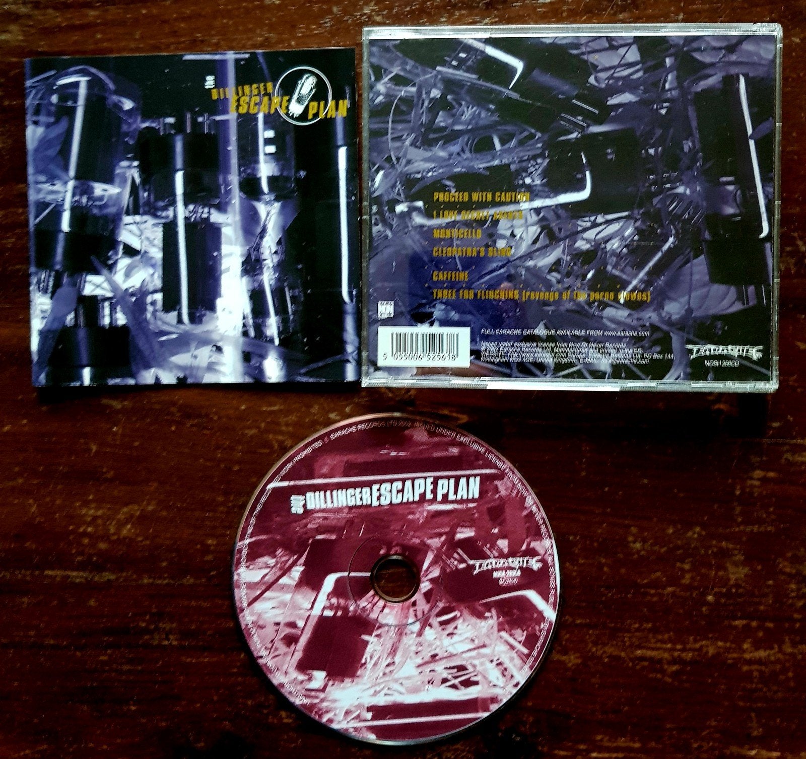 The Dillinger Escape Plan cd hardcore rock EP, Ophalen of Verzenden, Zo goed als nieuw