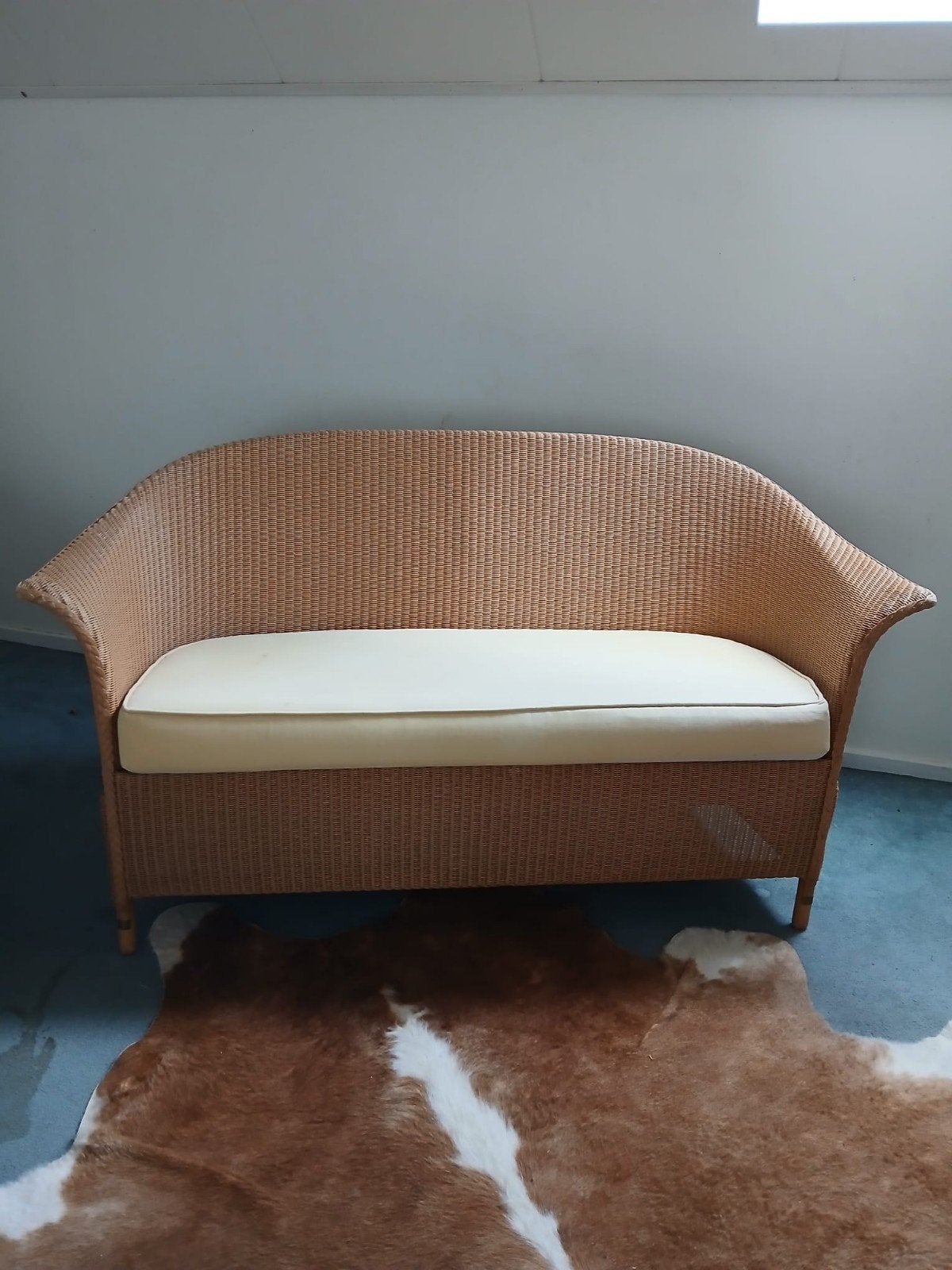 Lloyd Loom Bank Celine, Ophalen, 150 tot 200 cm, Klassiek, Landelijk, Tijdloos, Tweepersoons