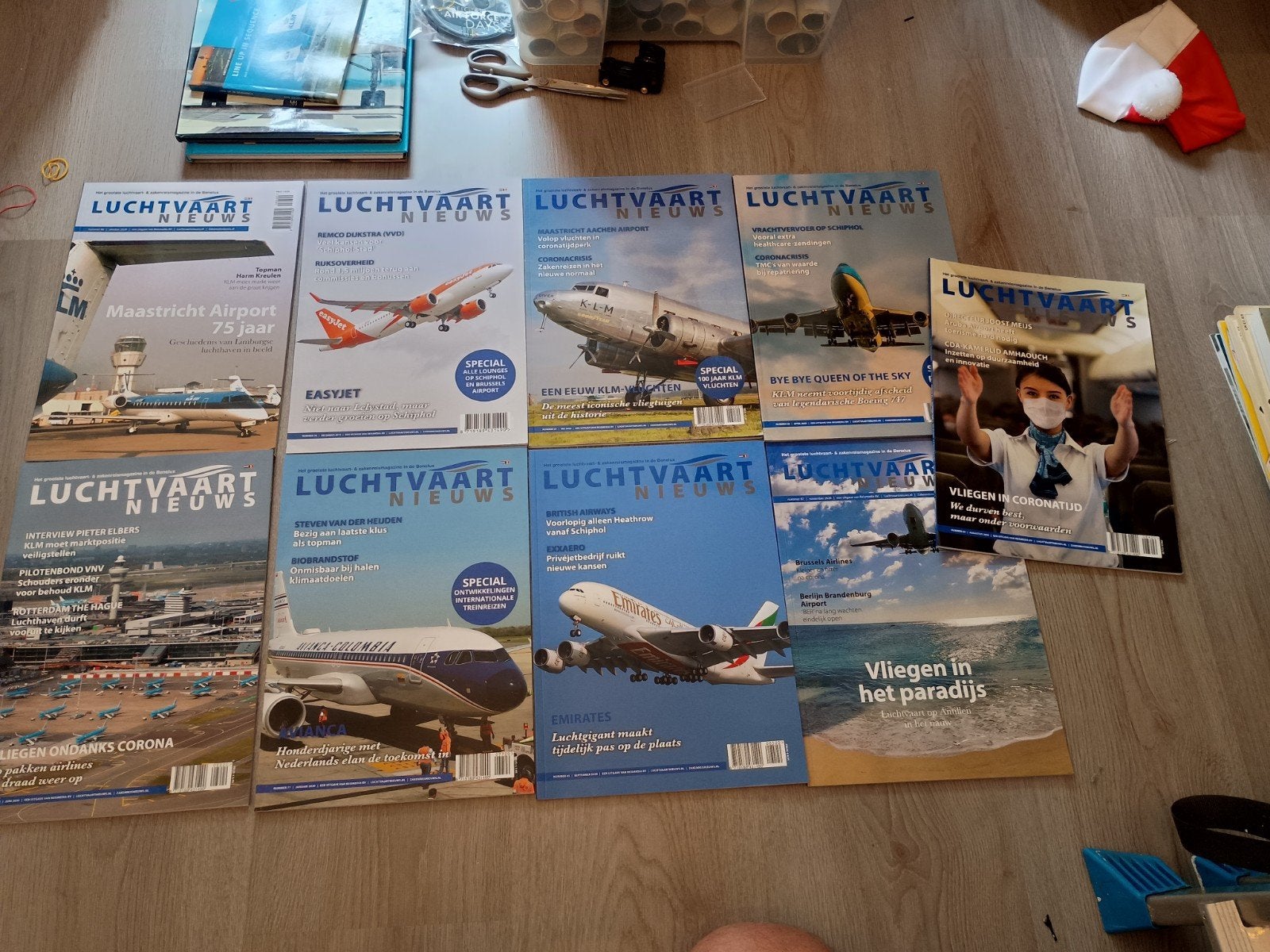 luchtvaart nieuws magazine,s, Ophalen of Verzenden, Zo goed als nieuw, Boek of Tijdschrift