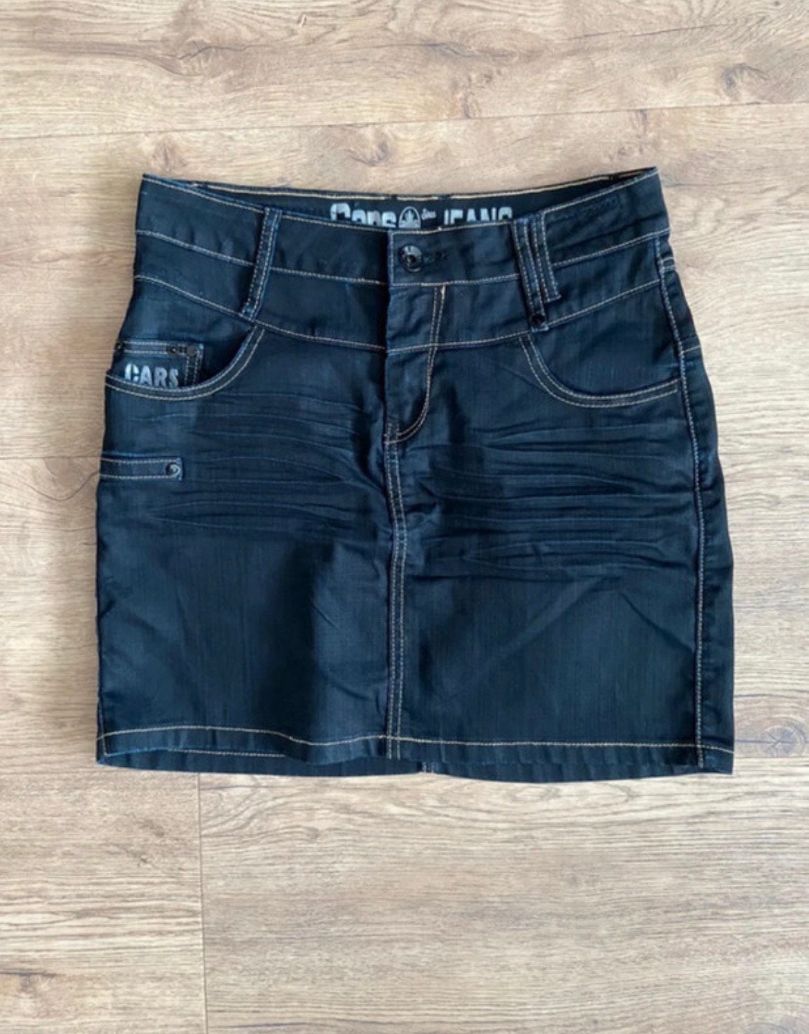 Cars Jeans | Dames korte spijkerrok | Maat S | Denim, Kleding | Dames, Rokken, Blauw, Ophalen of Verzenden, Zo goed als nieuw