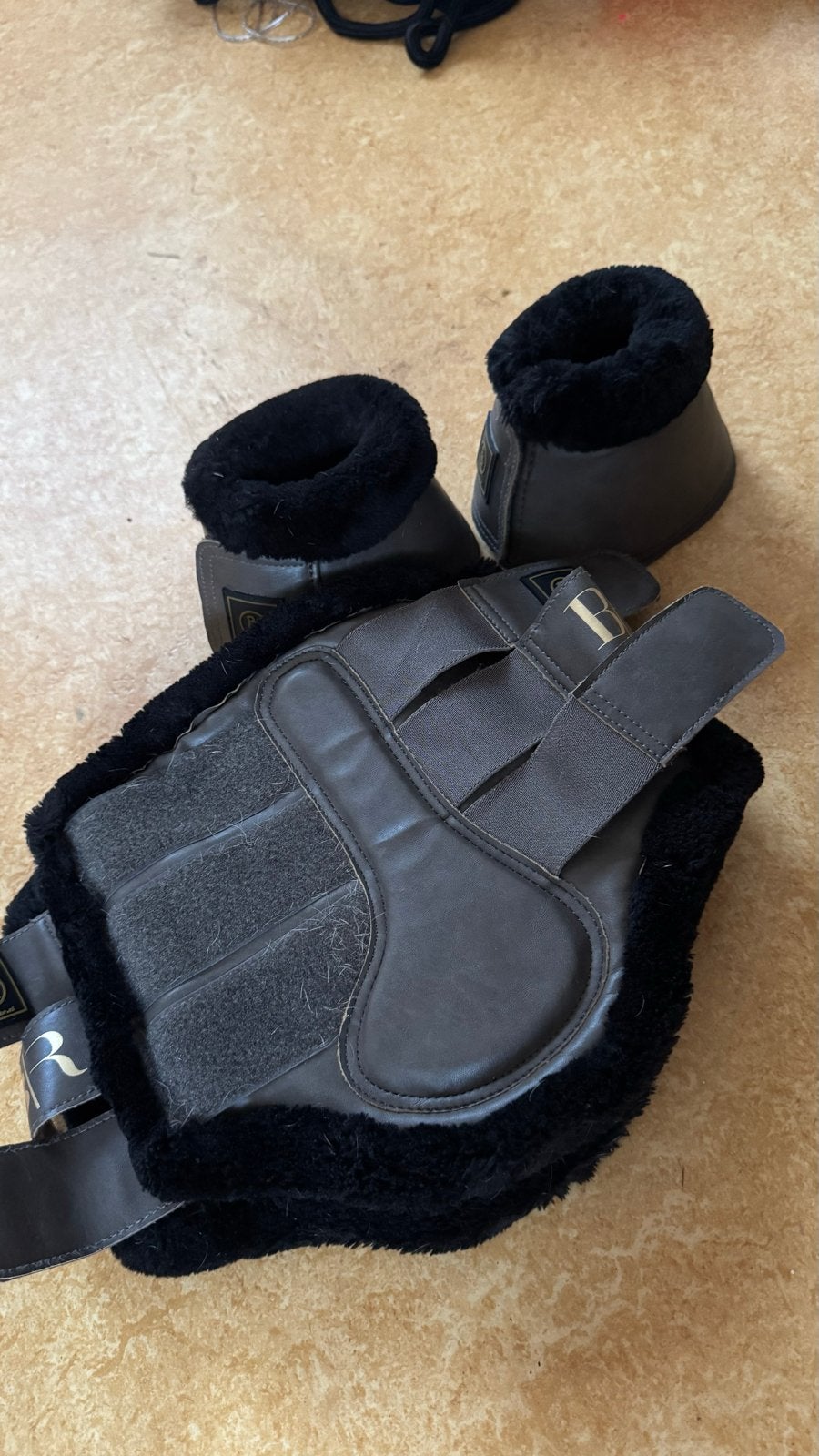 BR Beenbeschermers en springschoenen maat M, Ophalen of Verzenden, Zo goed als nieuw, Dressuur
