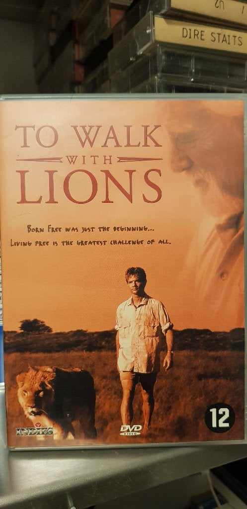 To Walk With Lions DVD - Waargebeurd drama (Z228-21), Cd's en Dvd's, Engels, Inclusief doosje, Waargebeurd drama, Nederlands