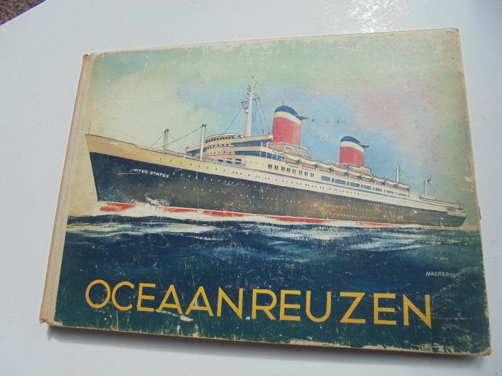 Vintage Oceaanreuzen  Hooimeijer & Zonen 1948 (R2-20), Ophalen, Gebruikt, Boek of Tijdschrift