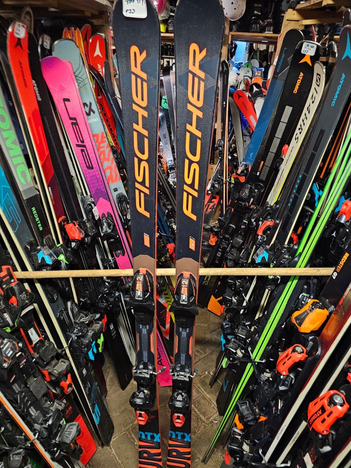 171cm FISCHER RC4 THE CURV DTX 1000€ TOP GEVORDERDEN SKI, 160 tot 180 cm, Fischer, Ophalen of Verzenden, Zo goed als nieuw