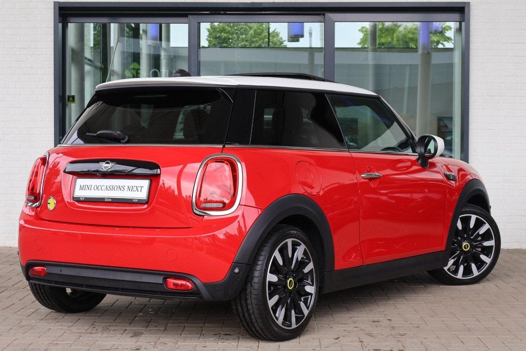 MINI 3-deurs Electric Glazen panoramadak | Stuurwielrand ver, Auto's, Mini, Stof, Gebruikt, 4 stoelen, Mini Electric