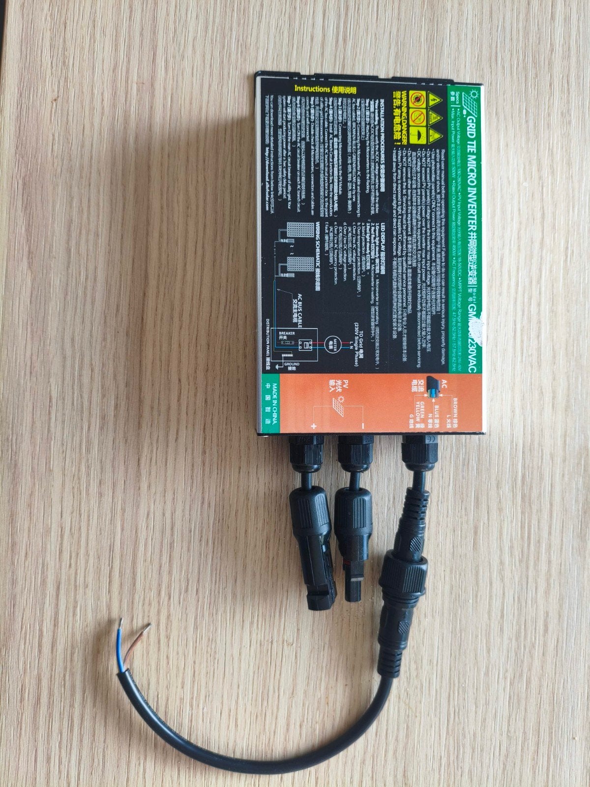 Plug & Play Omvormer 500W voor Zonnepaneel (Nieuw), Ophalen of Verzenden