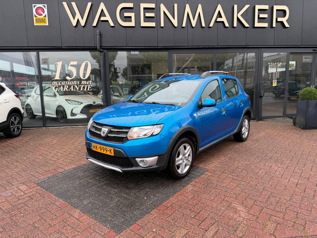 Dacia Sandero 0.9 TCe Stepway Lauréate Airco|Cruise|NAVI|NA, Voorwielaandrijving, Stof, Gebruikt, 31 €/maand