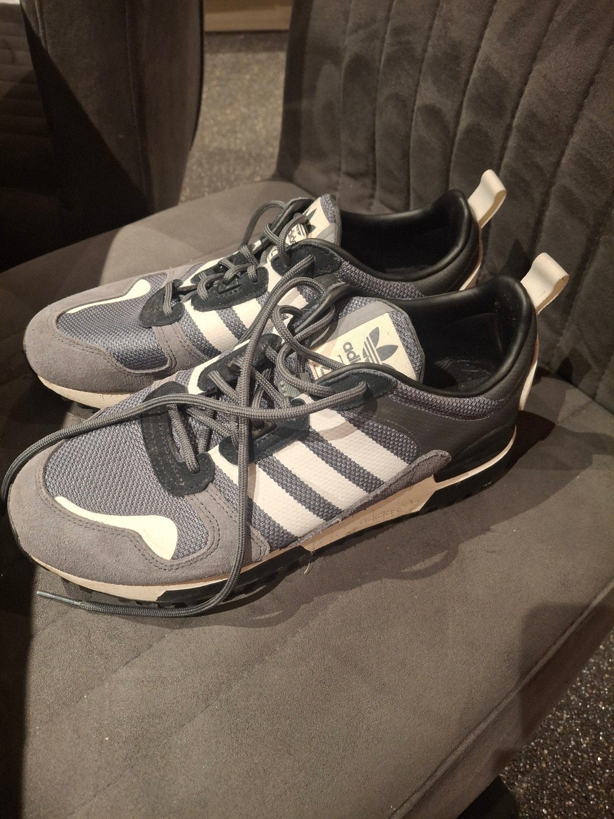 Adidas ZX 700 HD Sneakers - Grijs/Zwart/Wit, Overige kleuren, Ophalen of Verzenden, Sneakers of Gympen, Adidas