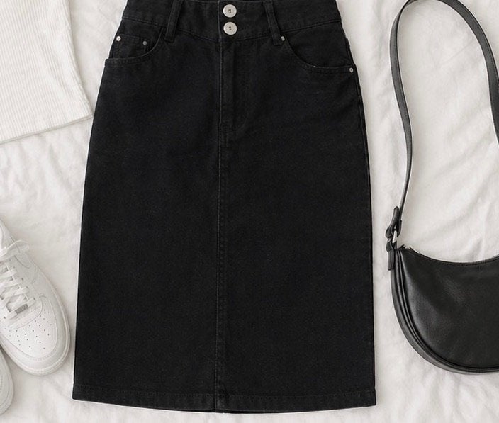 Ekseption zwarte jeans rok NIEUW maat 36, Kleding | Dames, Rokken, Zwart, Nieuw, Ophalen of Verzenden, Maat 36 (S)