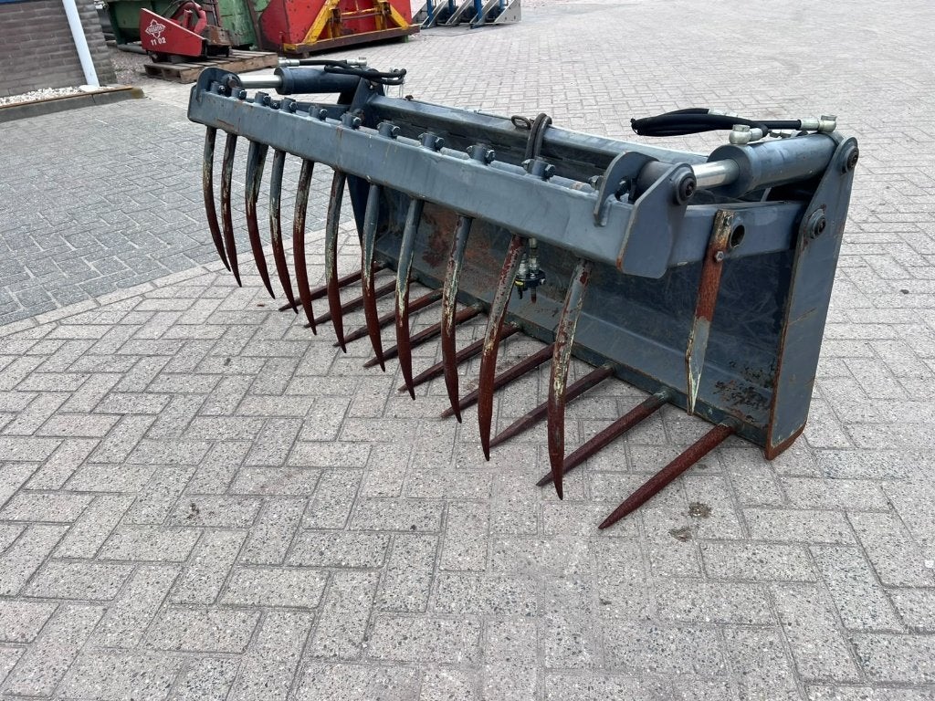 Stoll 170 mestgrijper krokodillenbak gebruikt aanbouwdelen, Ophalen of Verzenden, Bollenteelt