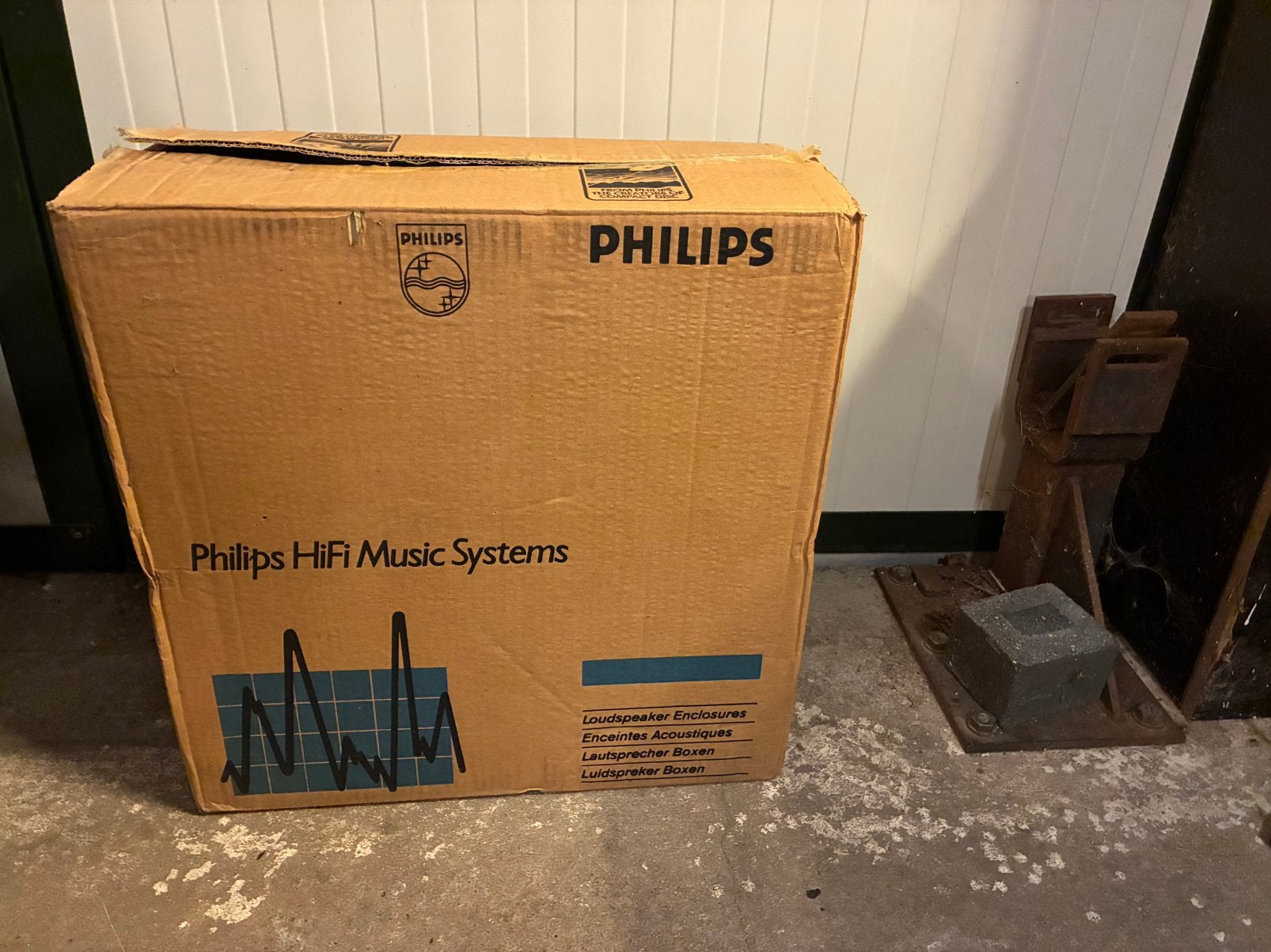 Philips LSB381 Speakers - NEW OLD STOCK (NOS) +Garantiekaart, Ophalen, Zo goed als nieuw, 60 tot 120 watt, Philips