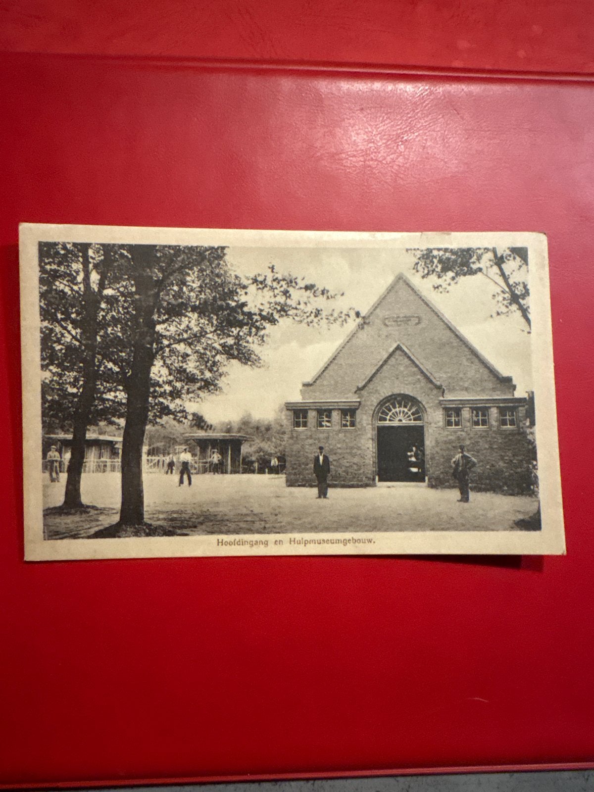 Oude briefkaart Openluchtmuseum Arnhem Hoofdingang, Ophalen of Verzenden, 1920 tot 1940, Ongelopen, Gelderland