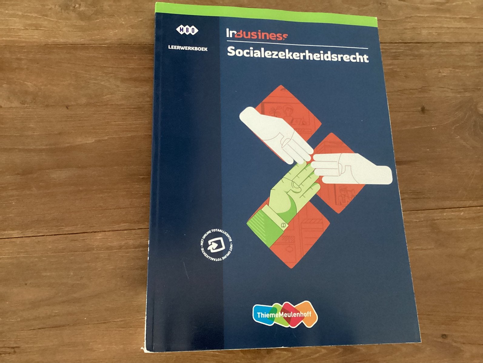 InBusiness: Socialezekerheidsrecht Leerboek, Ophalen of Verzenden, Gamma, Zo goed als nieuw, MBO