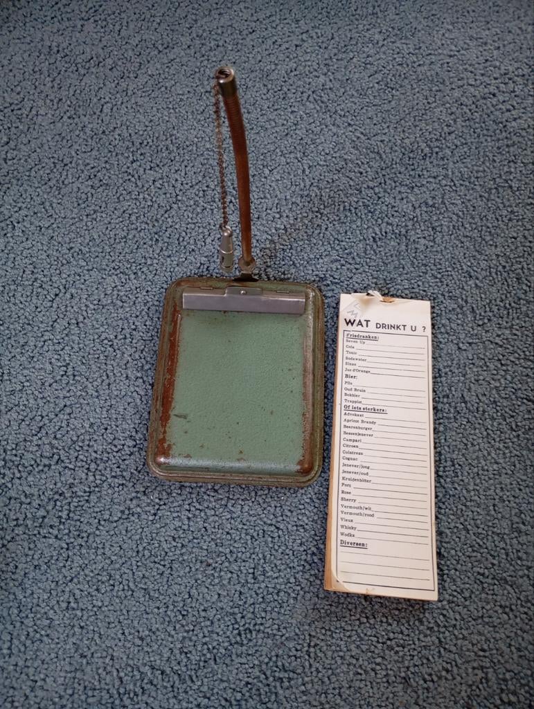Vintage Horeca Bestel blok combinatie 1960+, Ophalen of Verzenden, Gebruiksvoorwerp