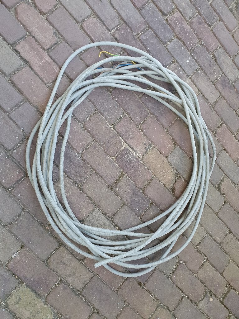 stroomkabel 4 aderig 25 meter, Ophalen, Gebruikt, Kabel of Snoer