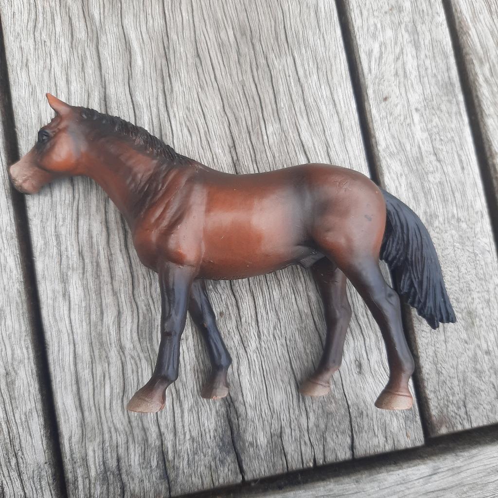 Schleich paard 2002, Ophalen of Verzenden, Zo goed als nieuw, Jongen of Meisje