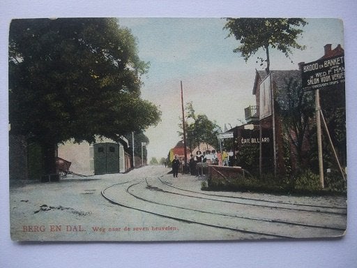 P280 Berg en Dal - Weg naar Zeven Heuvelen - 1911, Verzenden, Voor 1920, Gelopen, Gelderland